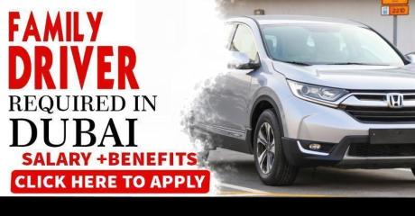 FAMILY DRIVER REQUIRED IN DUBAI UAE