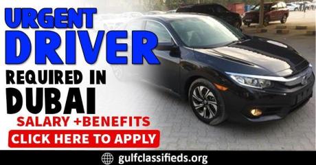 URGENT DRIVER REQUIRED IN DUBAI