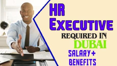 HR Executive Required in Dubai