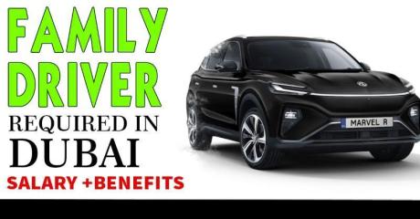 Family Driver Required in Dubai