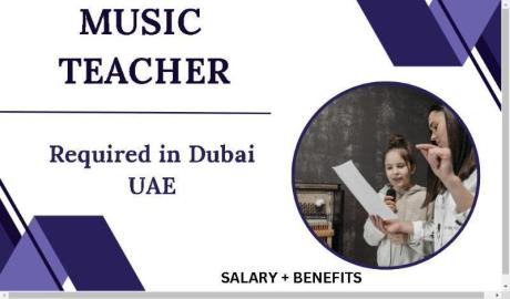 Music Teacher Required in Dubai