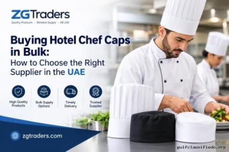 Bulk Hotel Chef Caps for Hospitality Businesses | ZgTraders