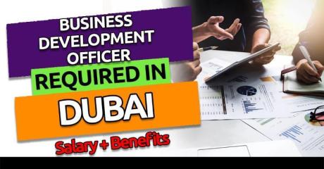 Business Development Officer Required in Dubai