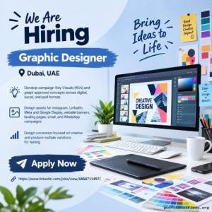 Graphic Designer Required in Dubai