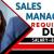 Sales Manager Required in Dubai