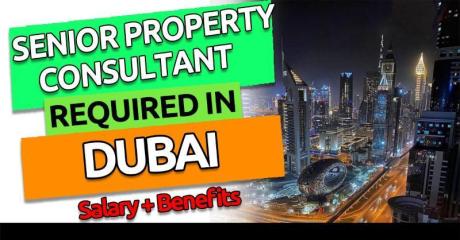 Senior Property Consultant Required in Dubai