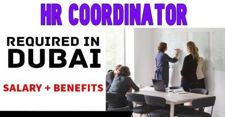 HR Coordinator Required in Dubai