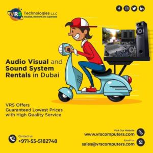 Choose from a Comprehensive Suite of AV Rental Services in Dubai?