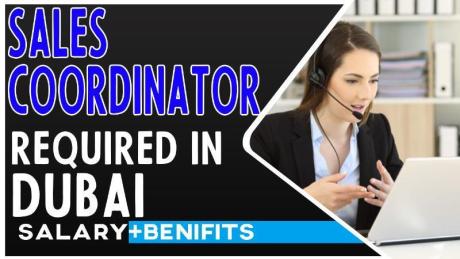 Urgent Sales Coordinator Required in Dubai UAE