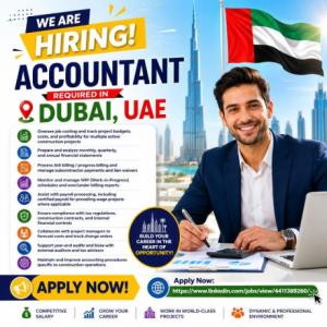 Accountant Required in Dubai