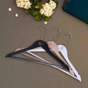 Personalized Wooden Hangers for Clothes – Karyan Art