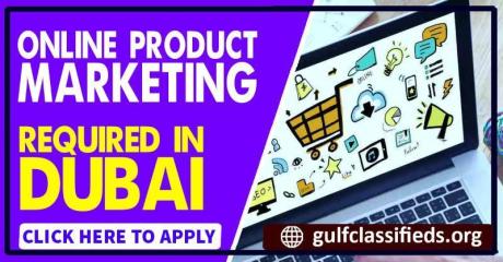 ONLINE PRODUCT MARKETING REQUIRED IN DUBAI