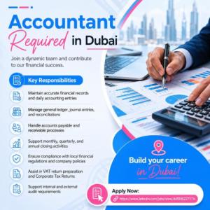 Accountant Required in Dubai