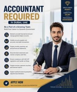 Accountant Required in Dubai
