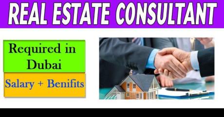 Real Estate Consultant Required in Dubai