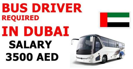 BUS DRIVER REQUIRED IN DUBAI