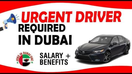 URGENT DRIVER REQUIRED IN DUBAI