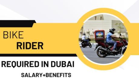 Bike Rider Required in Dubai