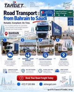 Road Transport from Bahrain to Saudi