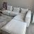 Modular Corner Sofa + Ottoman : Cream color