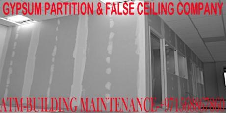 Gypsum Partition Work in Ajman UAE