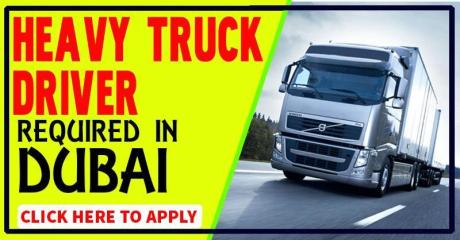 Heavy Truck and Trailer ONLY Required in Dubai