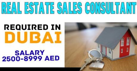 Real Estate Sales Consultant Required in Dubai