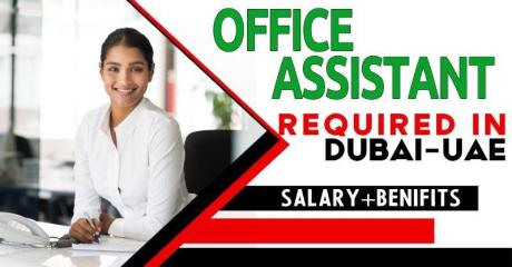 Office Assistant Required in Dubai