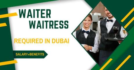 Waiter Waitress Required in Dubai