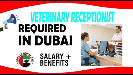 Veterinary Receptionist Required in Dubai