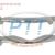 Mercedes Benz 219/220 S Stainless Steel Bumper