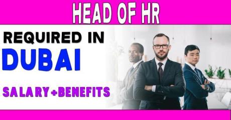 Head of Human Resources Required in Dubai