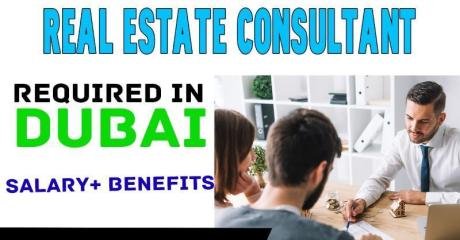 Real Estate Consultant Required in Dubai