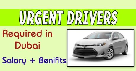 Urgent Drivers Required in Dubai